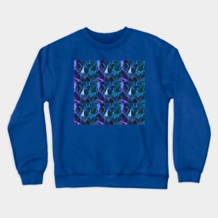 Abstract Geometrical Pattern (We are Sailing) Crewneck Sweatshirt